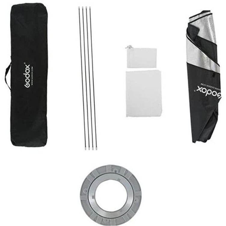 سافت باکس گودکس Godox 80×120 SoftBox گرید دار
