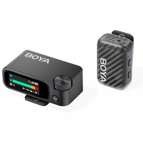 میکروفون تک کاربر یقه ای بویا Boya BoyaMic2-03 for Cameras and Mobile