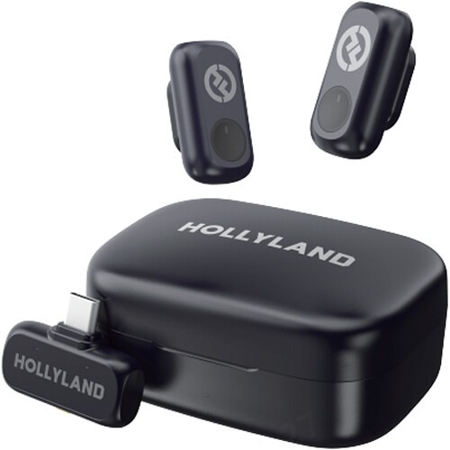 میکروفن بی سیم یقه ای هالی لند Hollyland LARK A1 Duo